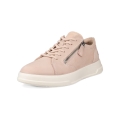 ECCO Sneaker Move Zip Lace (Premium Leather) pink ladies