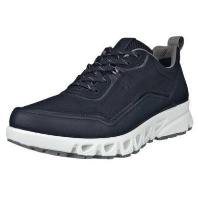 ECCO Multi-Vent GTX Leather Sneakers (Full-grain leather, waterproof) black men's