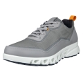 ECCO Multi-Vent GTX Leather Sneakers (Full-grain leather, waterproof) grey men's