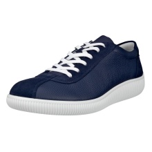 ECCO Soft Zero Sneakers (ECCO leather) navy blue/white men's