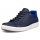 ECCO Soft 7 Easy Slip Lace Sneakers (Premium Leather) navy blue Men's