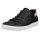 ECCO Soft 7 Easy Slip Low Sneakers (Premium Leather) black/white ladies