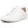 ECCO Soft 7 Easy Slip Lace Sneakers (Premium Leather) white men's