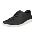 ECCO Soft 2.0 Anniversary Sneakers (ECCO Leather) black ladies