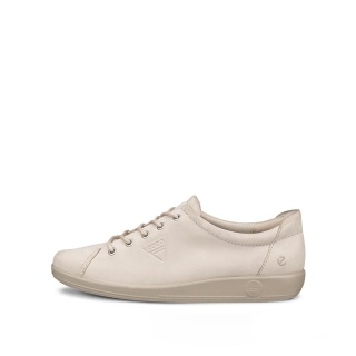 ECCO Sneaker Soft 2.0 Tie (light and flexible sole) light grey ladies