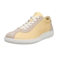 ECCO Soft Zero Sneakers (ECCO Leather) yellow/beige ladies