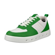 ECCO Sneaker Street 720 GTX (smooth leather, waterproof) green/white men's