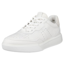ECCO Street Court Lea Sneakers (Premium Leather) white ladies
