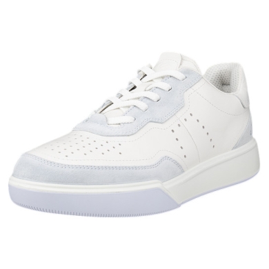 ECCO Sneaker Street Court Lea (Premium Leather) white/purple ladies
