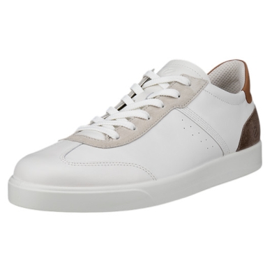 ECCO Sneaker Street Lite Low (Leather) white men's
