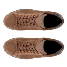 ECCO Sneaker Street Lite (Premium leather and suede) cognac brown men's