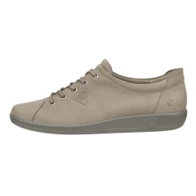 ECCO Sneaker Soft 2.0 Tie (light and flexible sole) grey ladies
