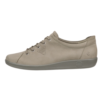 ECCO Sneaker Soft 2.0 Tie (light and flexible sole) grey ladies