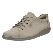 ECCO Sneaker Soft 2.0 Tie (light and flexible sole) grey ladies
