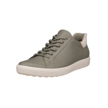 ECCO Soft 7 Easy Slip Low Sneakers (Premium Leather) grey Ladies
