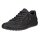 ECCO Soft 7 Side Zip Lace Sneakers (Premium Full-Grain Leather) black ladies