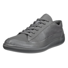 ECCO Soft Zero WP Sneakers (Premium Leather, Waterproof) grey Men's