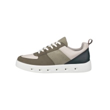 ECCO Sneaker Street 720 GTX (smooth leather, waterproof) grey/multicoloured men's