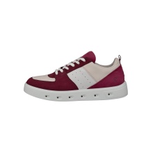 ECCO Sneaker Street 720 (leather, waterproof) red/white ladies