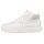 ECCO Everyday Travel Shoes Street Court High-Top (Premium Leather) white Ladies