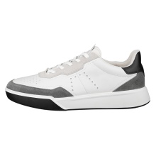 ECCO Sneaker Street Court Lea (Premium Leather) white/grey/black men's
