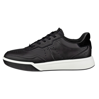 ECCO Sneaker Street Court Lea (Premium Leather) black ladies
