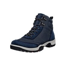 ECCO Winter Hiking Boots Xpedition III WP Boot (Premium Leather, Waterproof) navy blue ladies