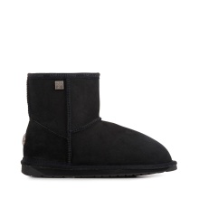 EMU Australia Winter Boots Platinum Stinger Slim Mini (Sheepskin, Suede) black ladies