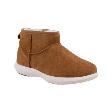 EMU Australia Winter Boots Sporty Stinger Micro (Lined with Sheeps Wool) Chestnut Brown Ladies
