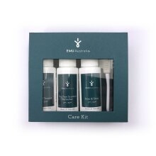 EMU Australia Shoe Care Care Kit Set (59ml Refresher, 59ml Rain & Stain, 59ml Suede Cleaner, Brush)