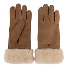 EMU Australia Winter Gloves Apollo Bay - soft lambskin lining - brown - 1 pair
