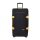 Eastpak Travel Bag Tranverz M Contrast Mango (78 Litres) with Wheels Black/Yellow