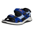 Ecco Sandal X-trinsic (Nubuck leather) blue children