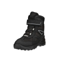 Ecco Winter Boots Snow Mountain Lace (Premium Leather and Textile, Waterproof) black children