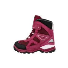 Ecco Winter Boots Snow Mountain (Nubuck Leather/Textile, waterproof) pink/plum girls