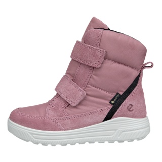Ecco Winter Boots Urban Snowboarder Mid GTX (Suede, waterproof) pink girls