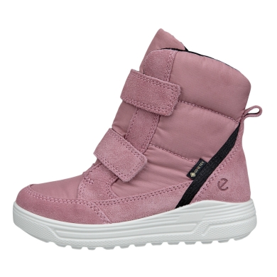 Ecco Winter Boots Urban Snowboarder Mid GTX (Suede, waterproof) pink girls