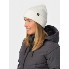 Polar Bear Beanie (Beanie) Salma 2.0 - Merinomix, Rib Structure - White - 1 Piece