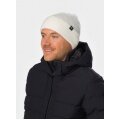 Polar Bear Beanie (Beanie) Salma 2.0 - Merinomix, Rib Structure - White - 1 Piece