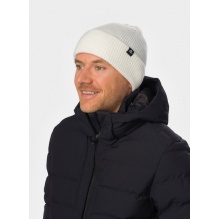 Polar Bear Beanie (Beanie) Salma 2.0 - Merinomix, Rib Structure - White - 1 Piece