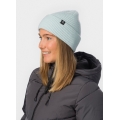 Polar Bear Beanie (Beanie) Salma 2.0 - Merinomix, Ribbed Structure - Light Blue - 1 Piece