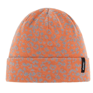 Eisbär Beanie (Banto RL - Merinomix) orange/grey - 1 piece