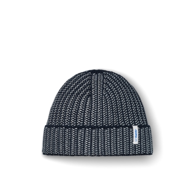 Polar Bear Beanie Sorrak - Merinomix - midnight blue/fjord - 1 piece