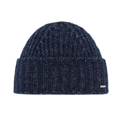 Eisbär Beanie Basso - Ribbed Structure - Dark Blue