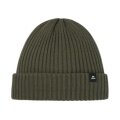 Polar Bear Beanie (Beanie) Ribbed MÜ 2.0 Rib Structure - Dark Green - 1 Piece