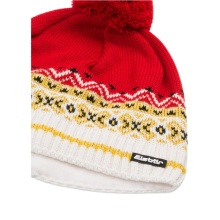 Polar Bear Hat (Pom Pom) Kaiser OS - red/white/yellow - 1 piece