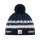 Polar Bear Hat (Pom Pom) Kova SA - Merinomix - midnight blue/white - 1 piece