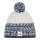 Polar Bear Hat (Pom Pom) Refocus SA - Merinomix - cobalt blue/white - 1 piece