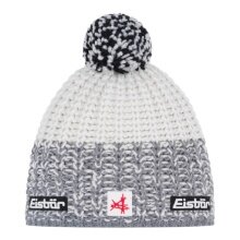 Polar Bear Hat (Pom Pom) Refocus SA - Merinomix - grey/white - 1 piece