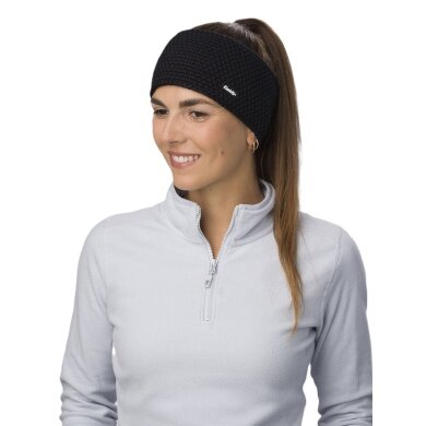 Polar Bear Headband Jamies (Lining made of fleece merino wool) black ladies